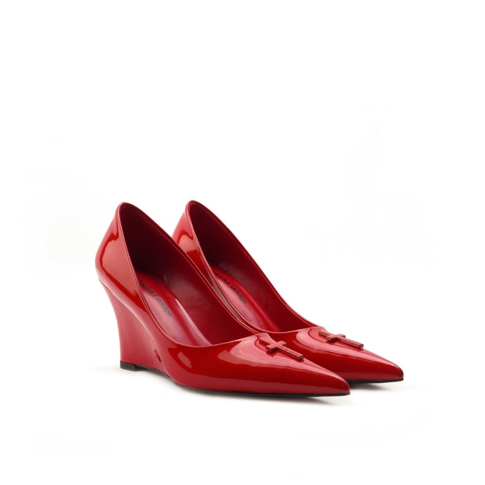 Colorful Bridge丨Crucifix Cross Series High Heels Women's Shoes