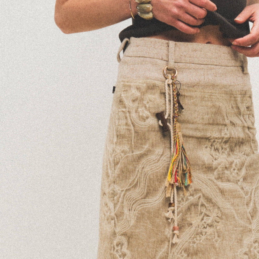 Dpercent丨Jacquard Skirt