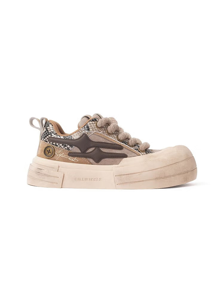 KILLWINNER丨Smile Life Sneaker - Brown