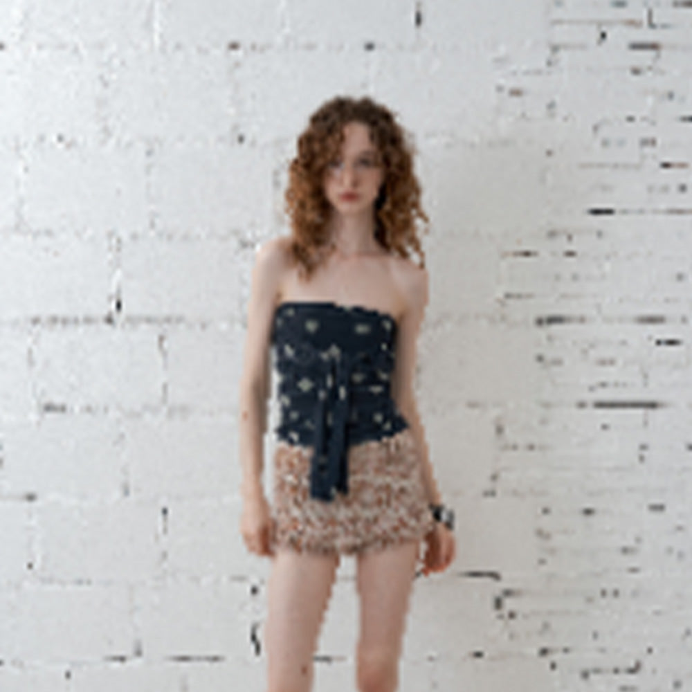 2AM POETRY Polka Dot Bustier
