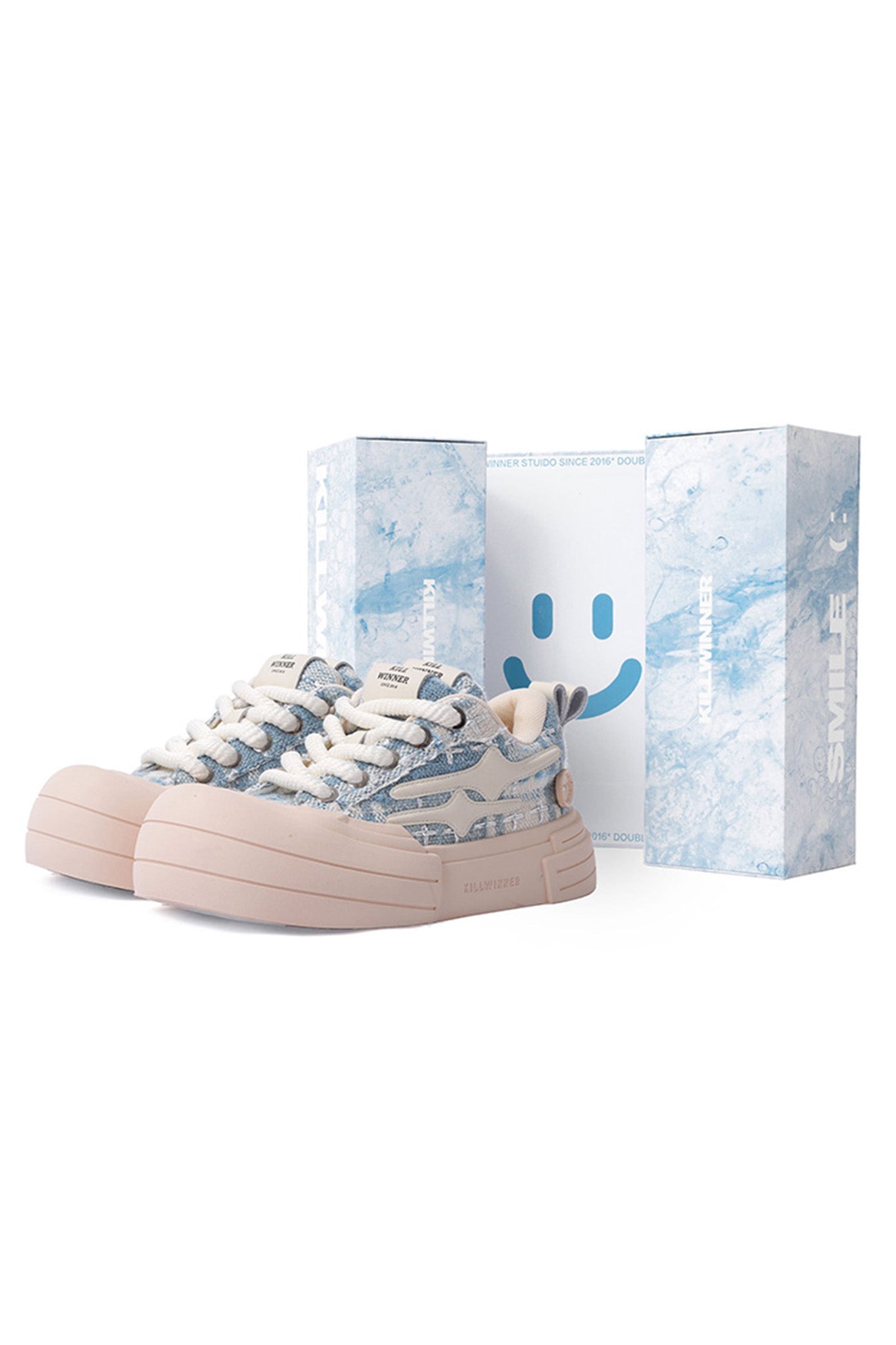 KILLWINNER丨Smile Life Sneaker - Blue