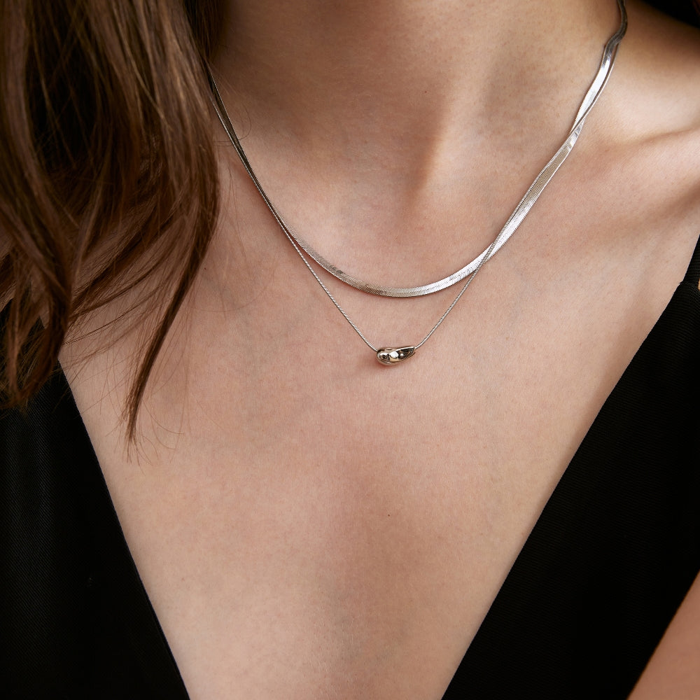 MONSECRET Snake Chain Necklace