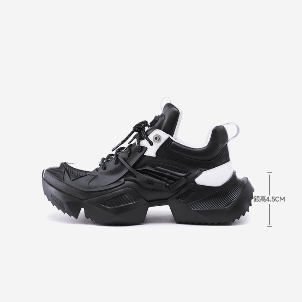 OGR mecha shoes white black