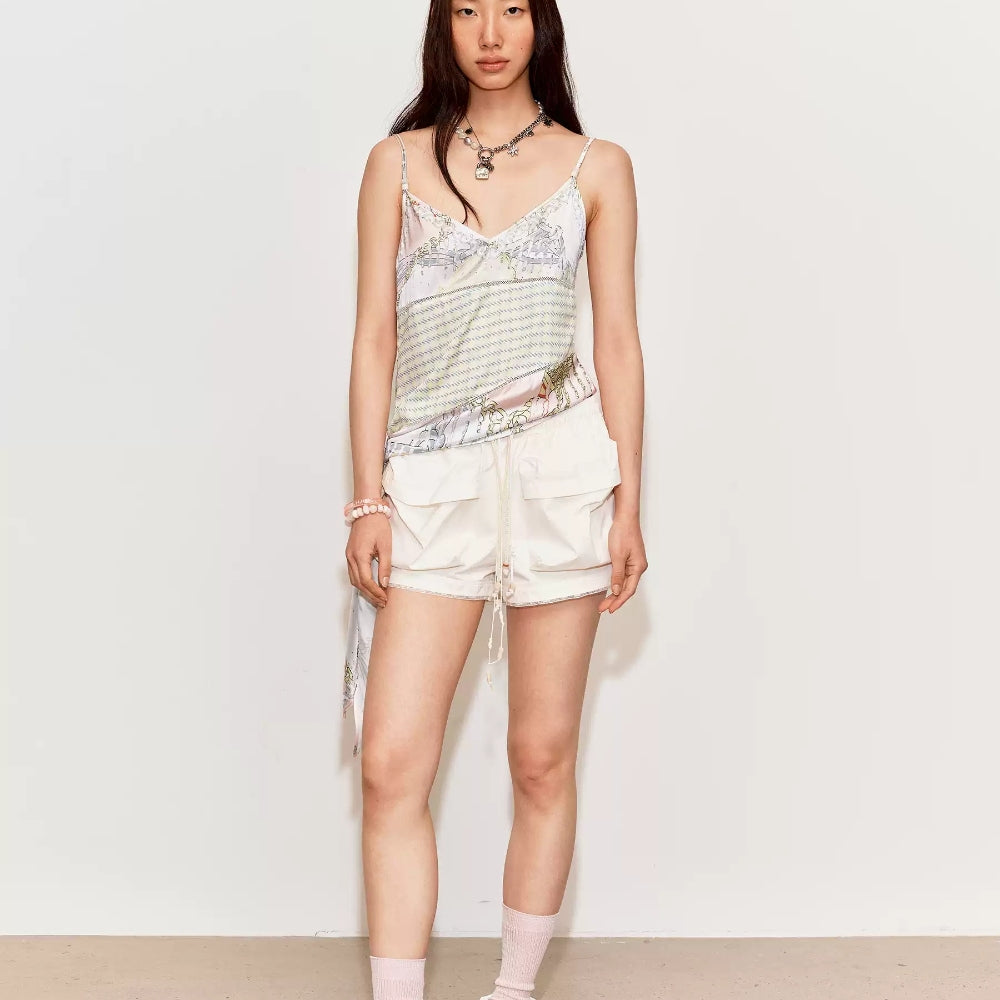 MEDIUM WELL Patchwork Print Camisole