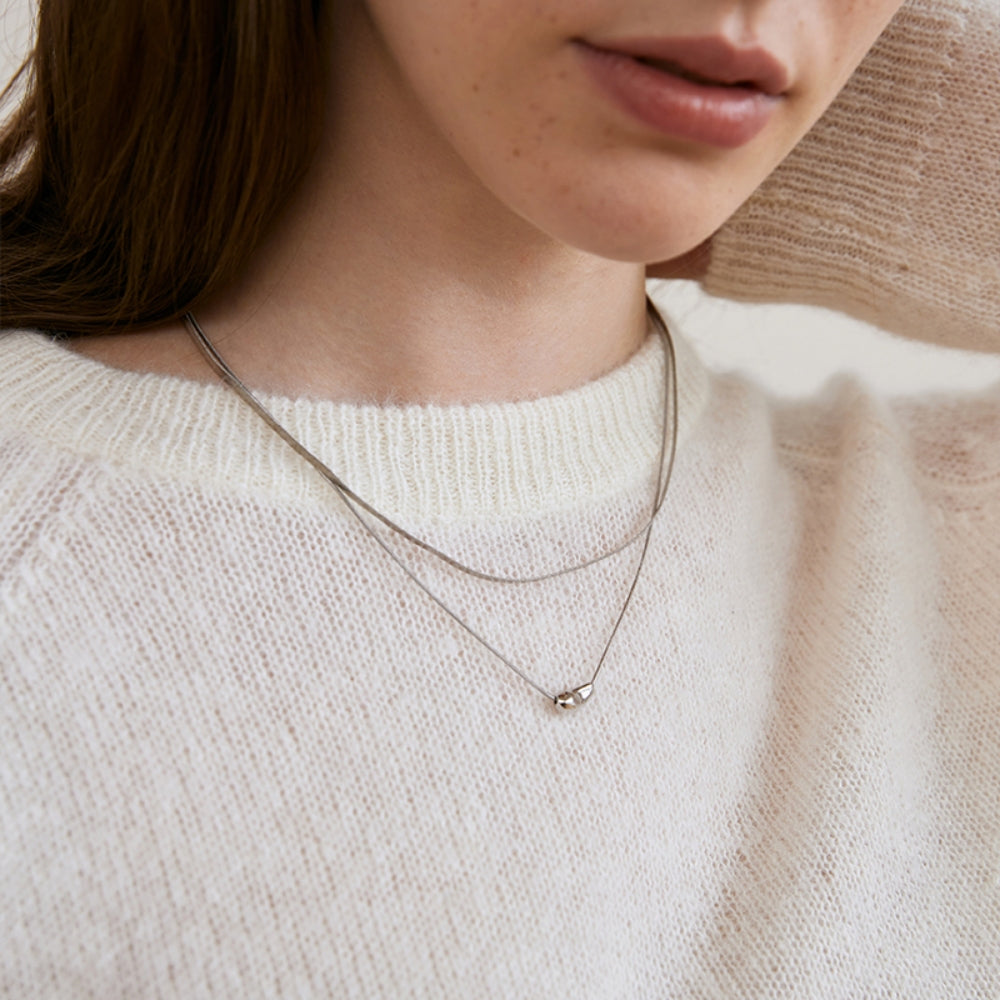 MONSECRET Snake Chain Necklace