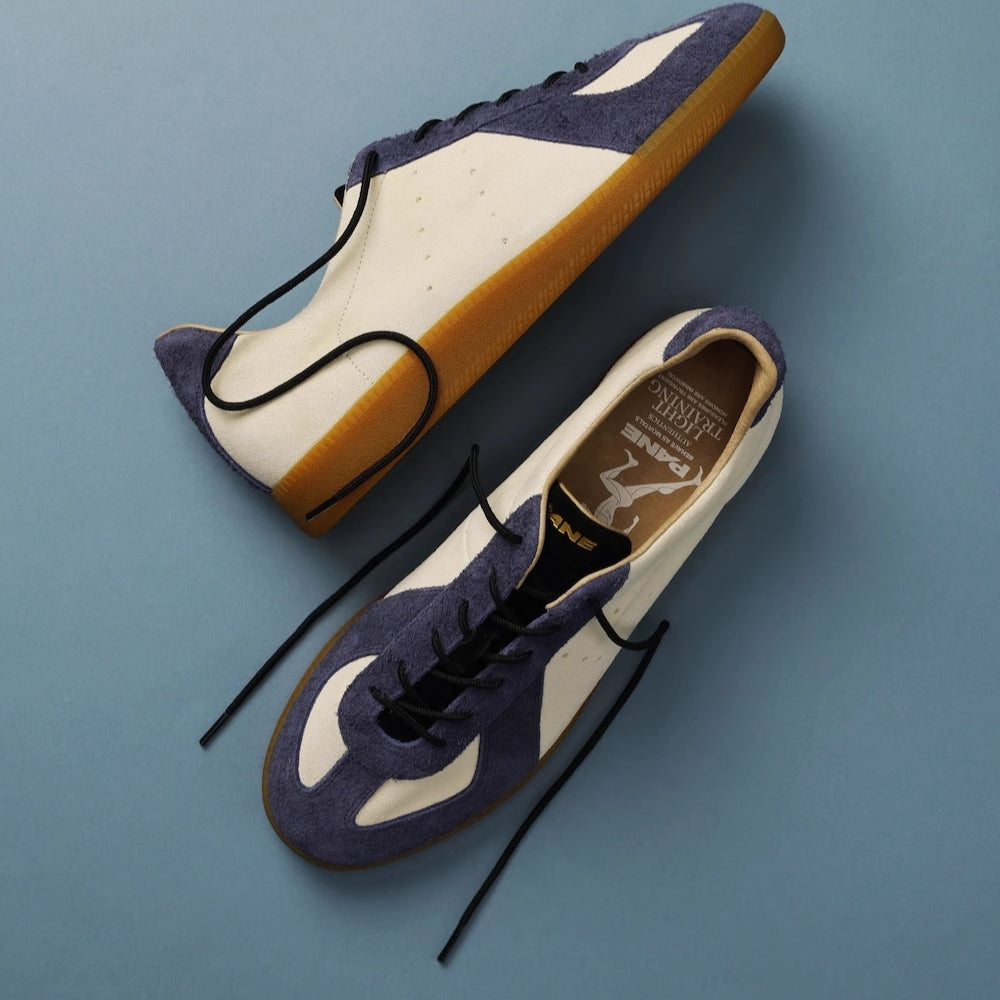 PANE DENIM WASH Retro Derby Sneakers