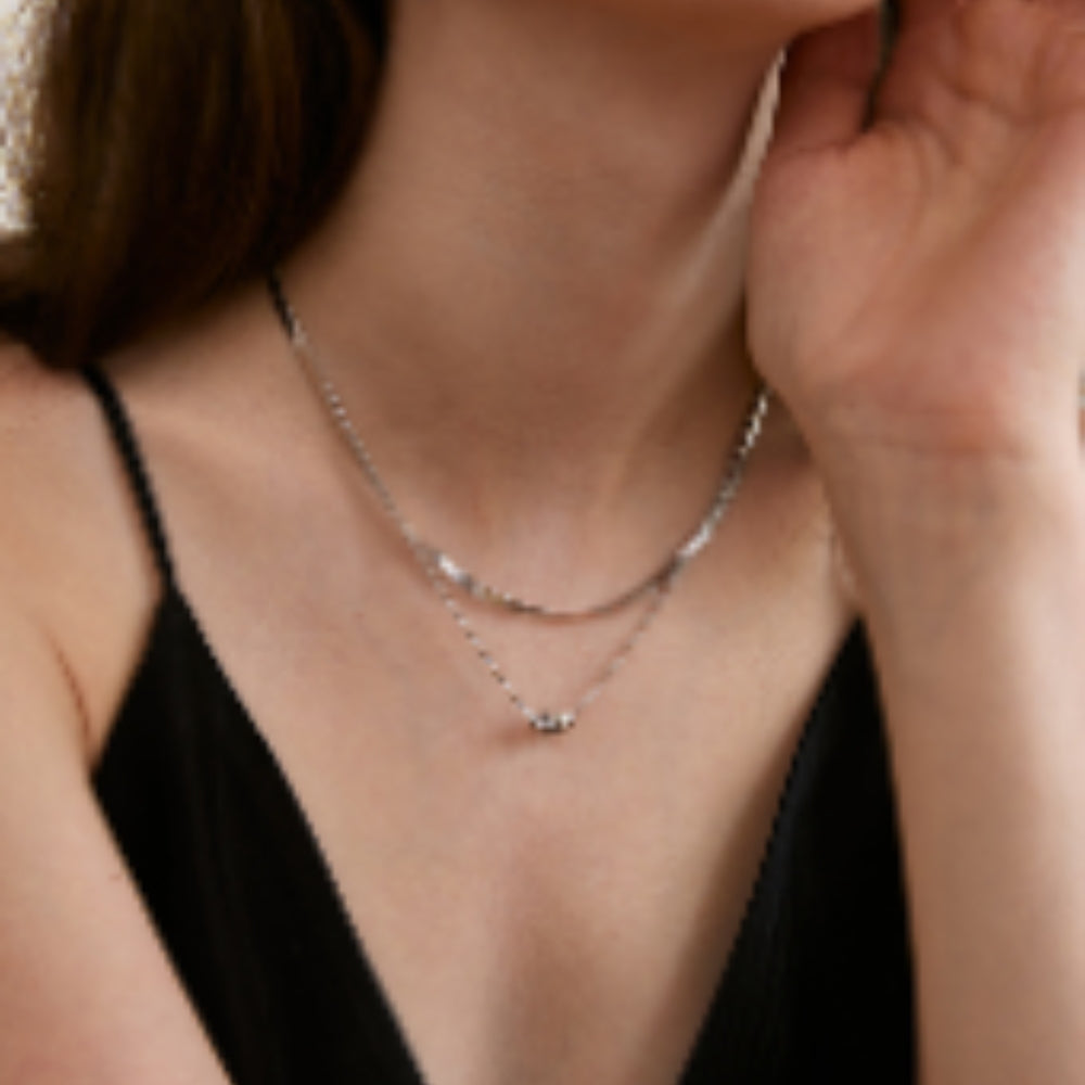MONSECRET Snake Chain Necklace