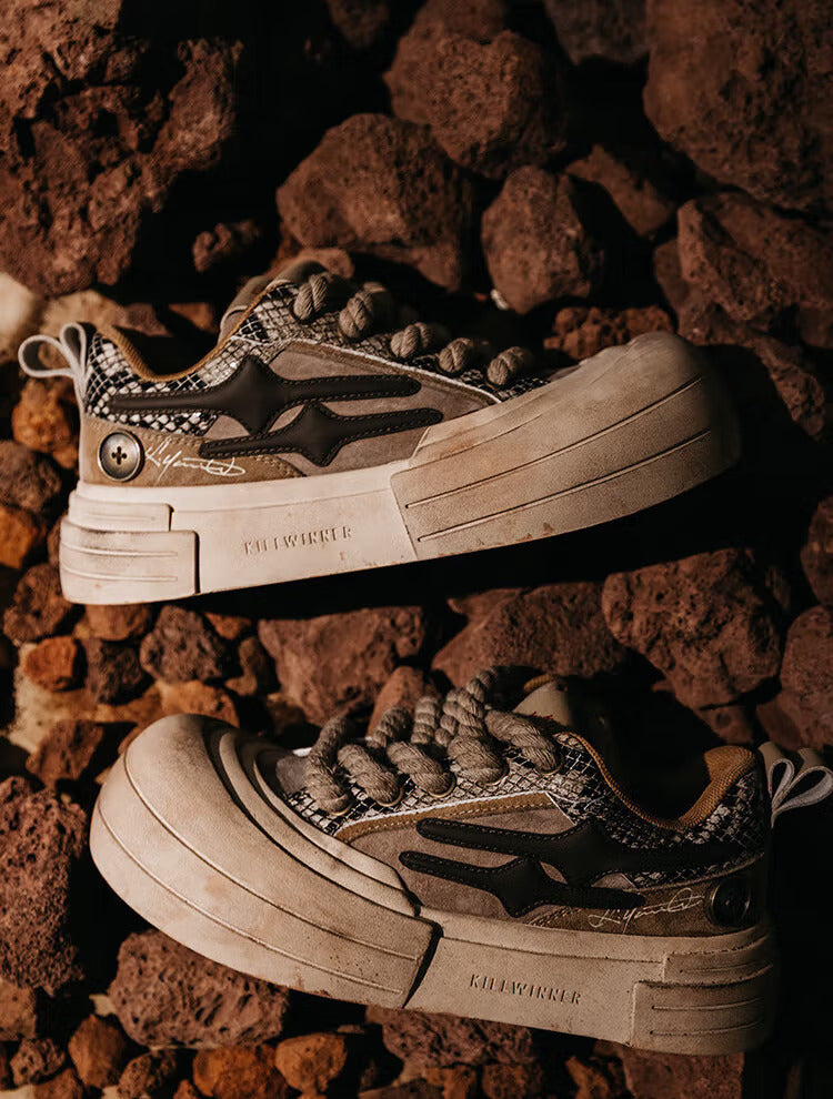 KILLWINNER丨Smile Life Sneaker - Brown