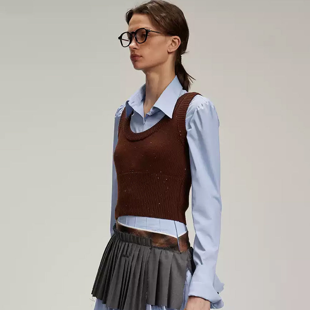 LACERTA Color-Block Vest