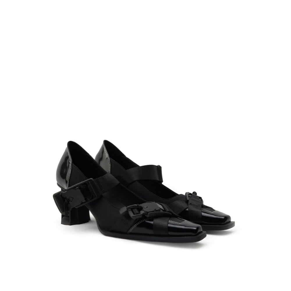 Colorful Bridge丨Functional Mary Jane Shoes Single Strap Women's High Heels