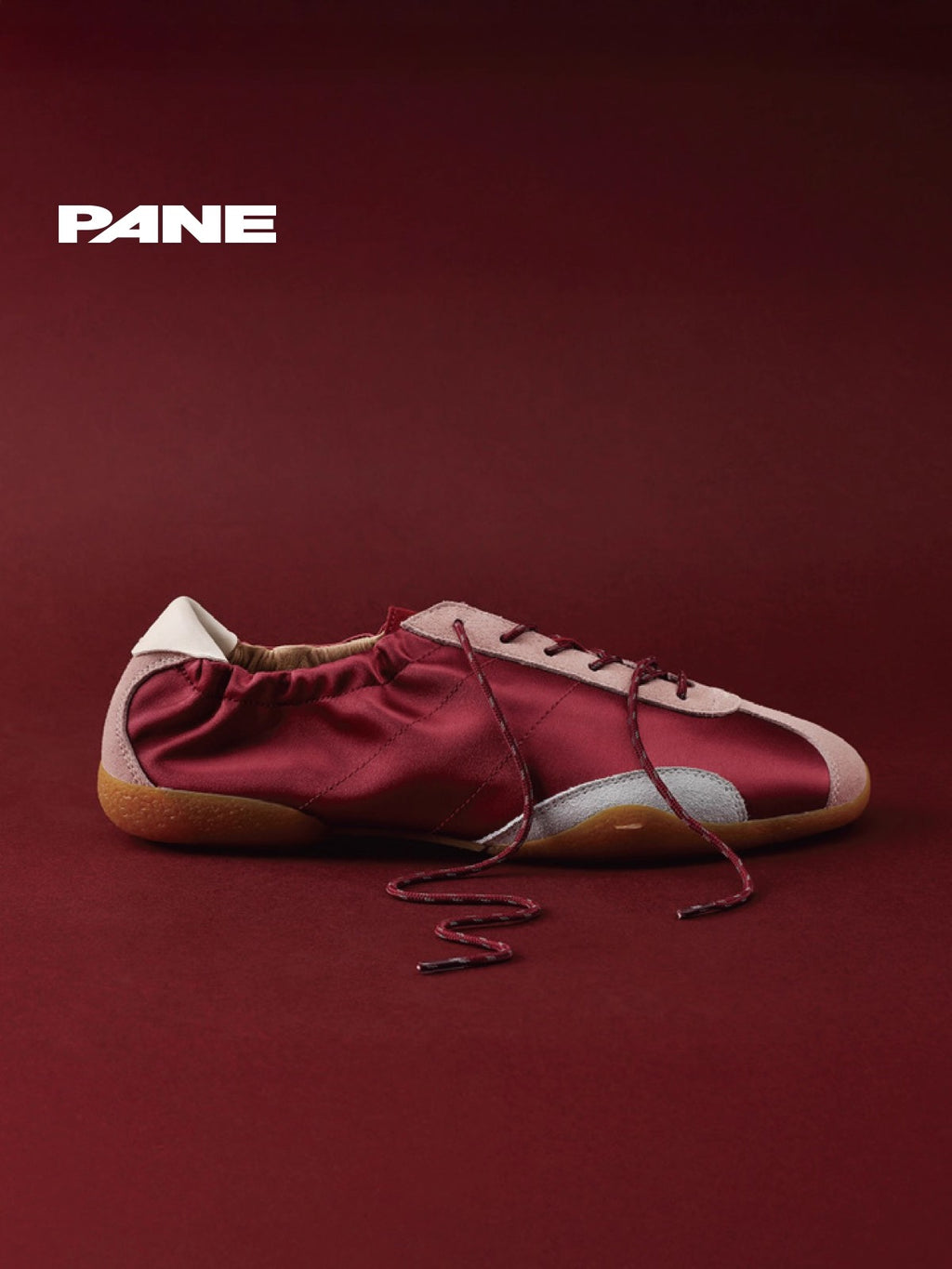 PANE pocket ballet training shoes red