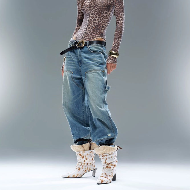 DAPHNE LAB [Sugar Cube] series ankle boots