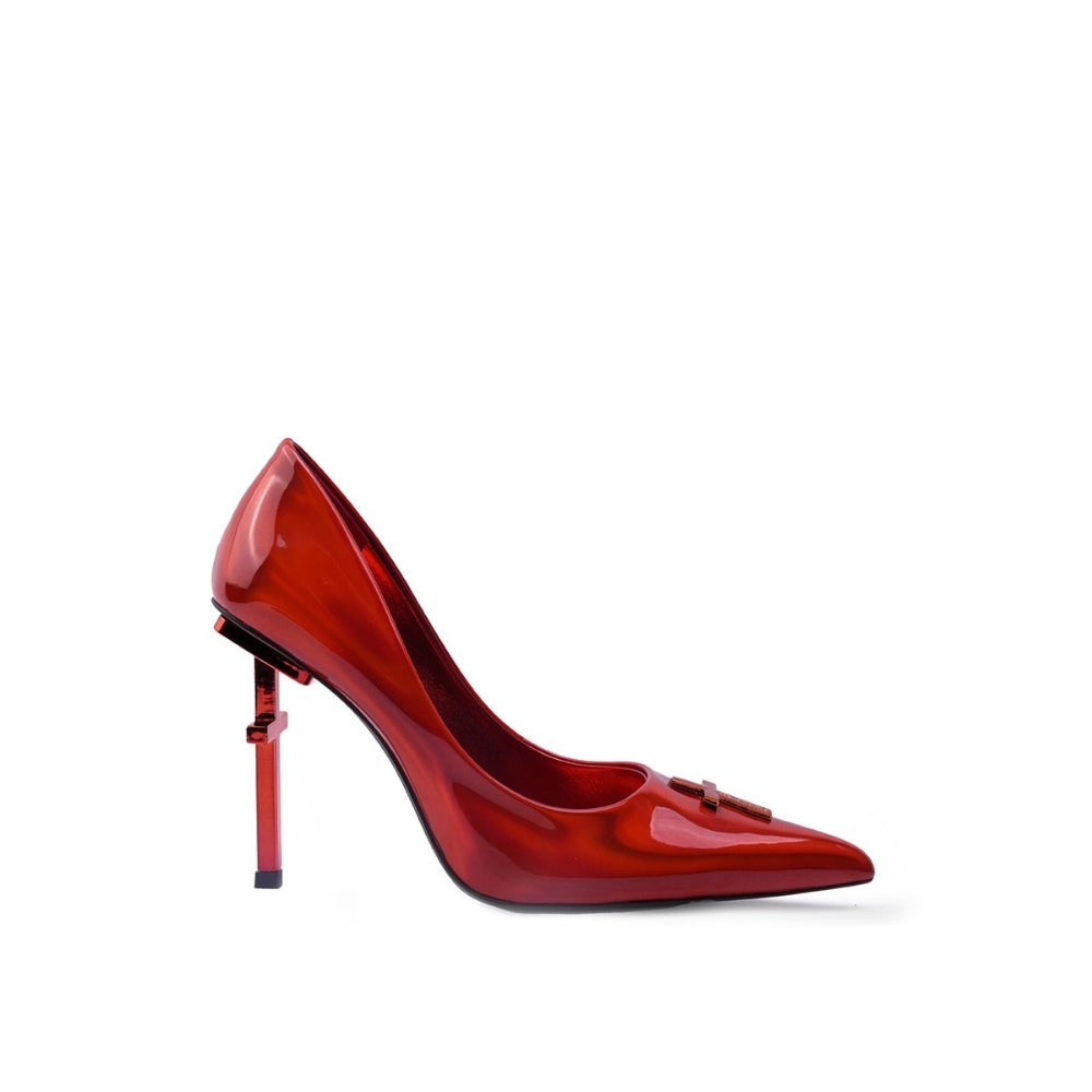 Colorful Bridge丨Crucifix Cross Series Vampire Pointed Red High Heels