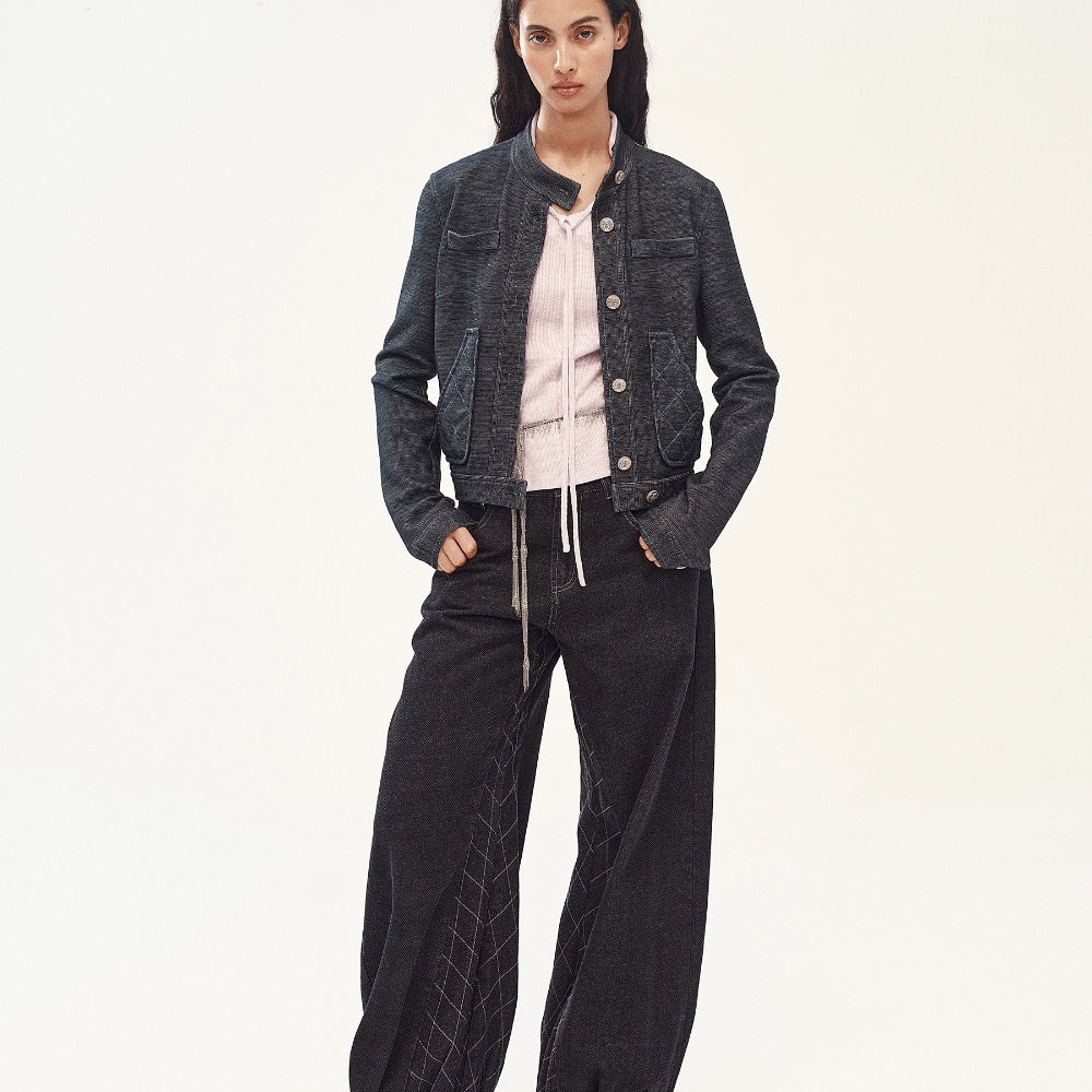 MEDIUM WELL Quilted Knit Jacket