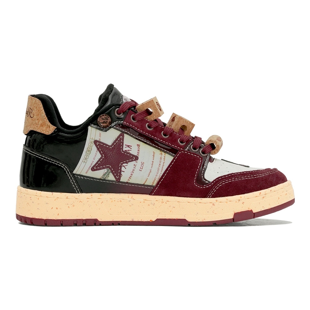 KAALIXTO丨Retro Star Sneakers-Wine Limited