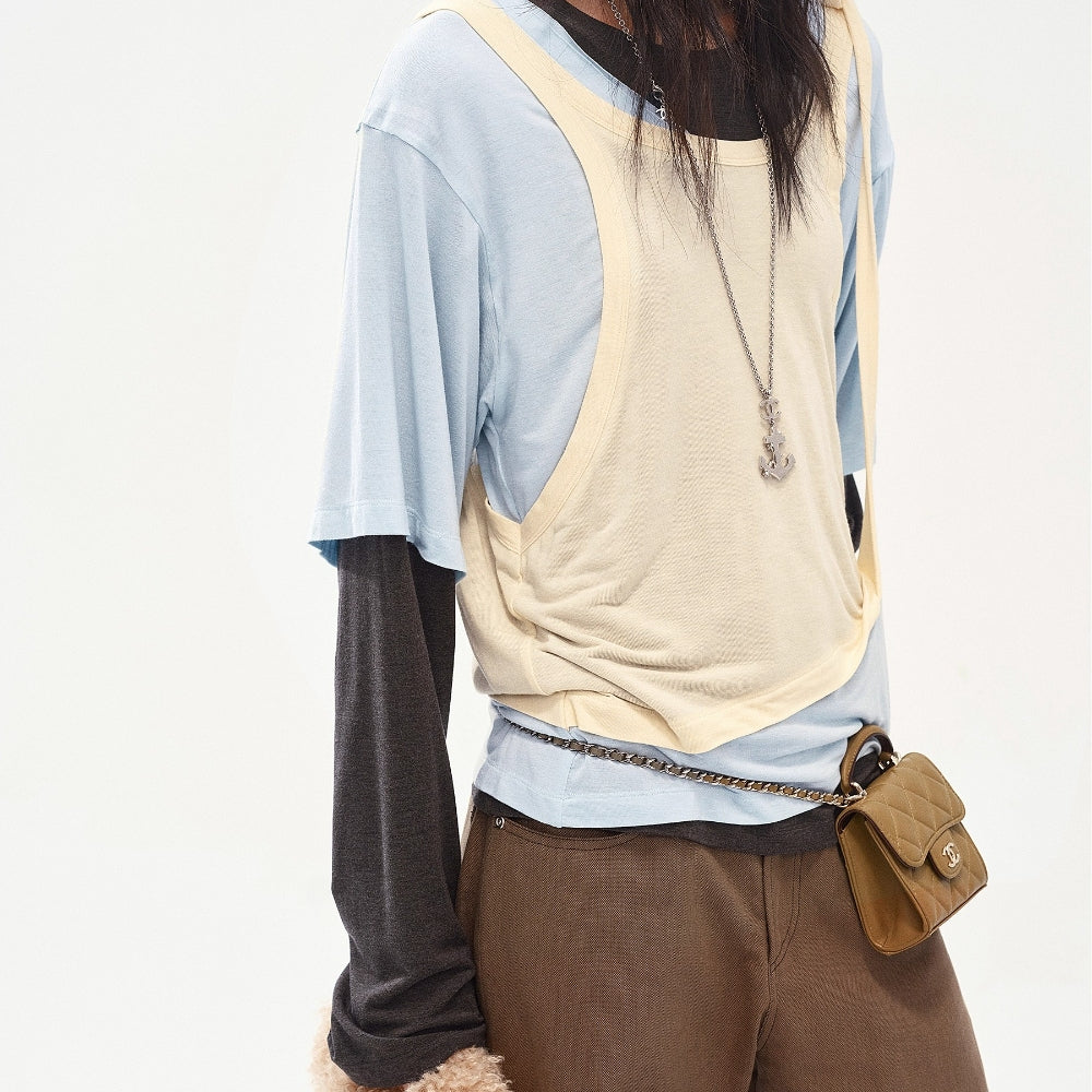 MEDIUM WELL Lyocell Wool T-shirt