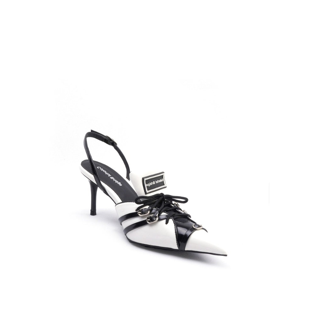 Colorful Bridge丨F1 Racing Series Designer Pointed High Heels