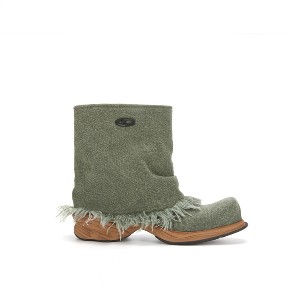 ATCROX METATUBE full cowhide trouser boots