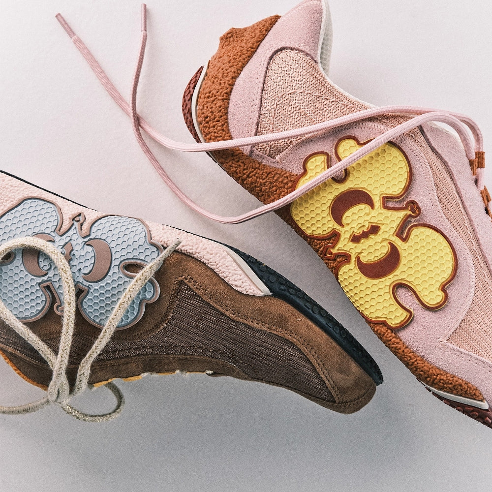 MEDIUM WELL Leather Panelled Sneakers