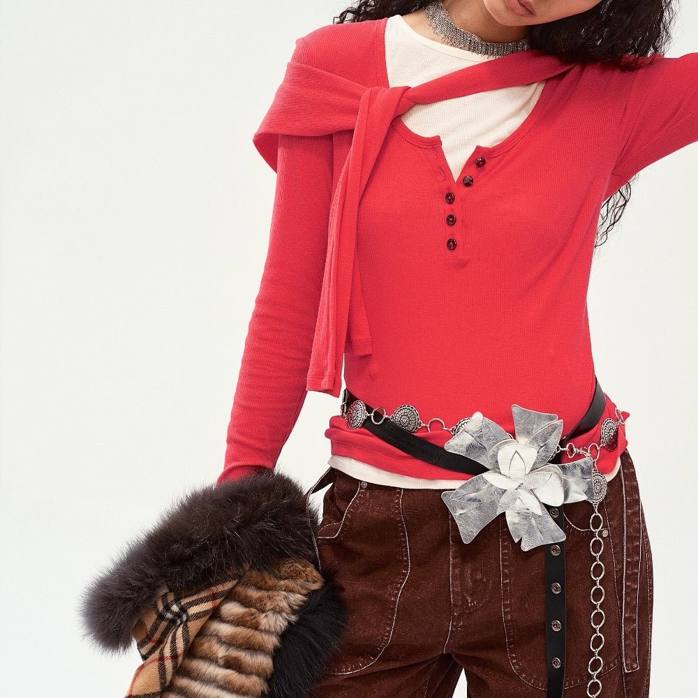 MEDIUM WELL Multi-Way Knit Top