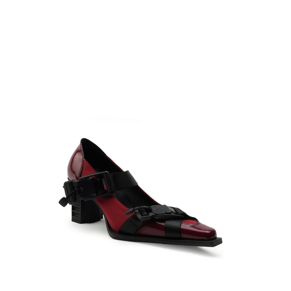 Colorful Bridge丨Deadpool color matching mid-heel functional Mary Jane shoes one-strap women's shoes