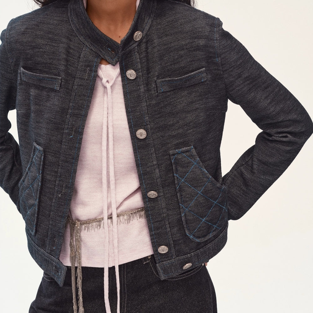 MEDIUM WELL Quilted Knit Jacket