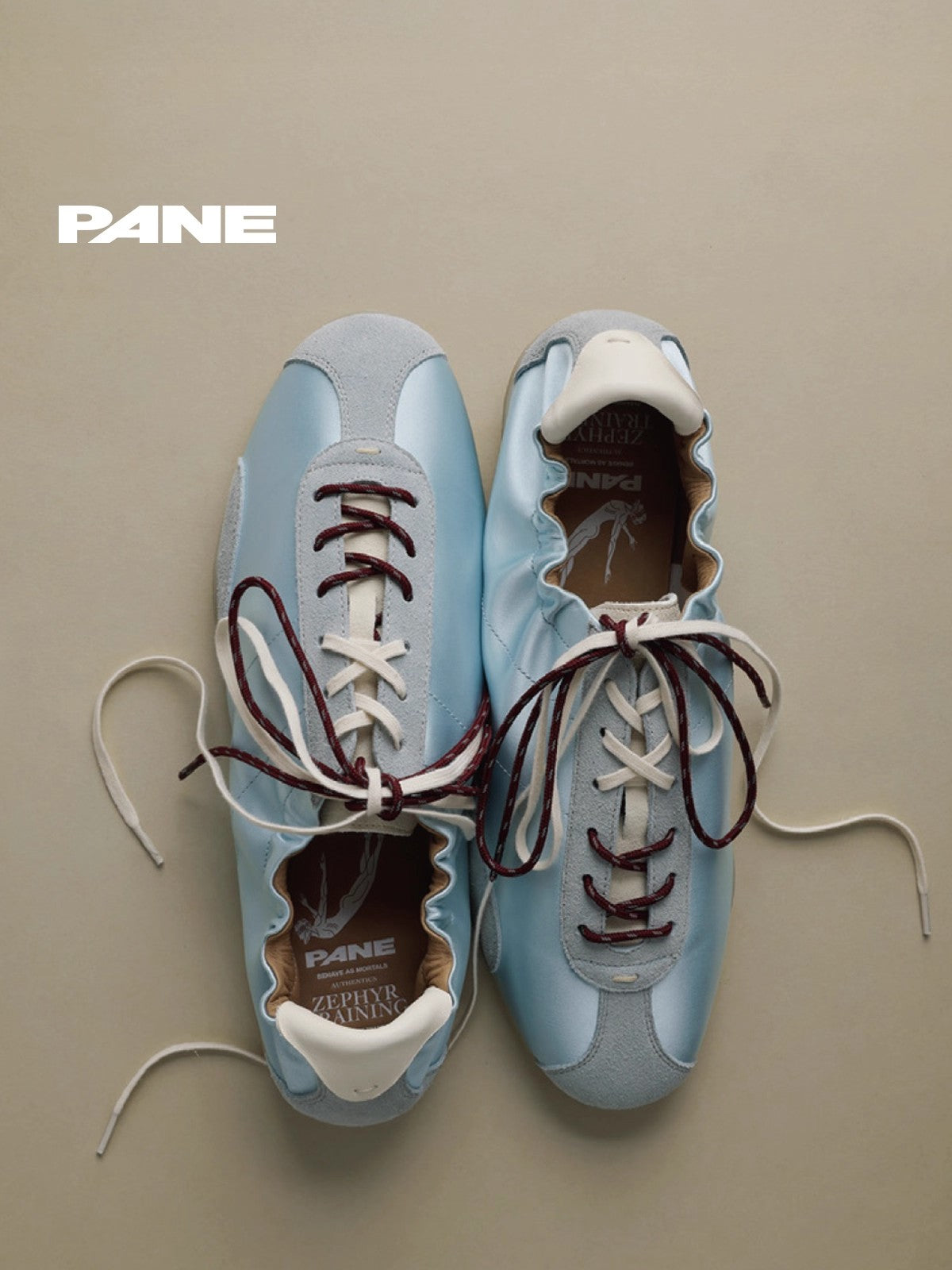 PANE Pocket Ballet Training Shoes Ice Blue