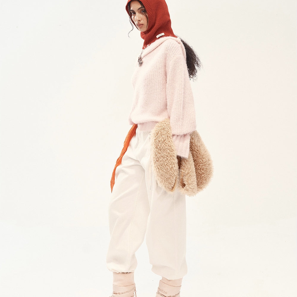 MEDIUM WELL Off-Shoulder Oversized Sweater