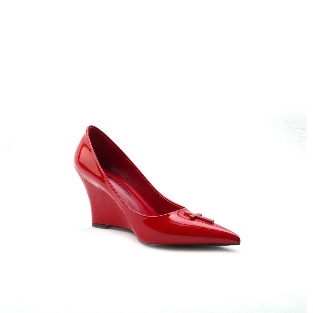 Colorful Bridge丨Crucifix Cross Series High Heels Women's Shoes