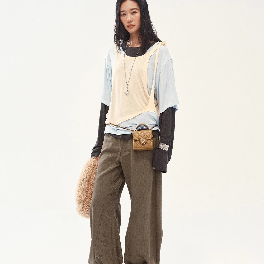 MEDIUM WELL Quilted Harem Pants