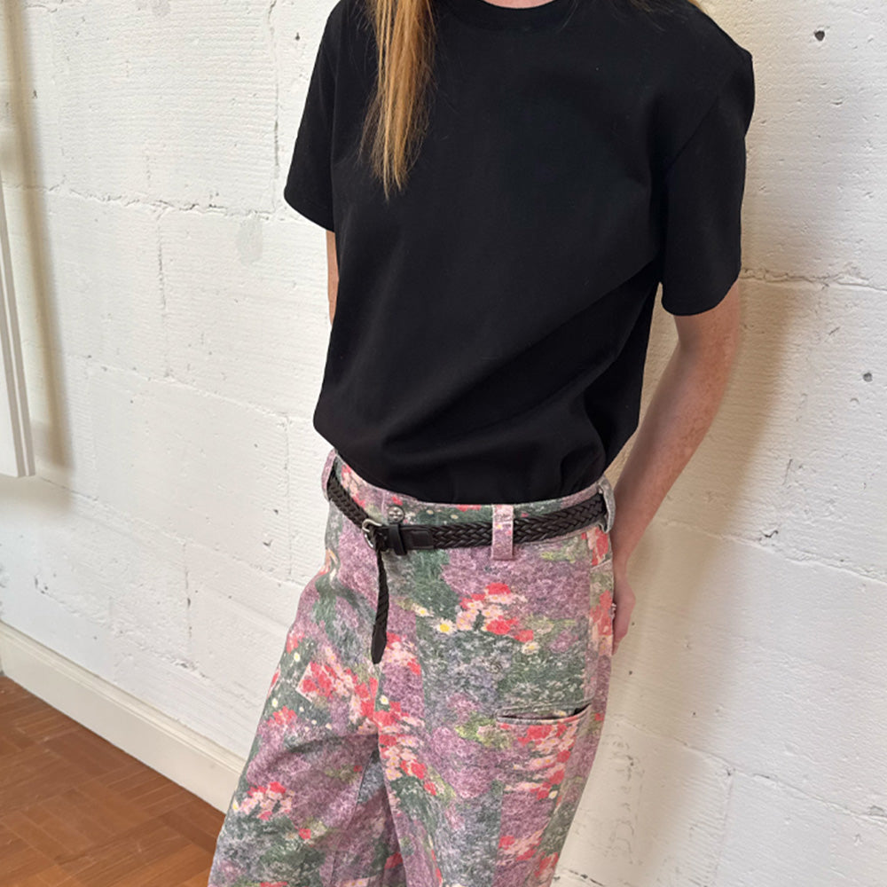 ANTERIORLOVED Floral Print Jeans