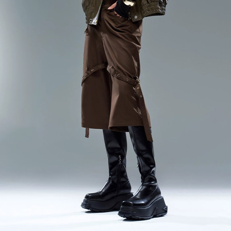 DAPHNE LAB [Sugar Cube] Over-the-Knee Boots