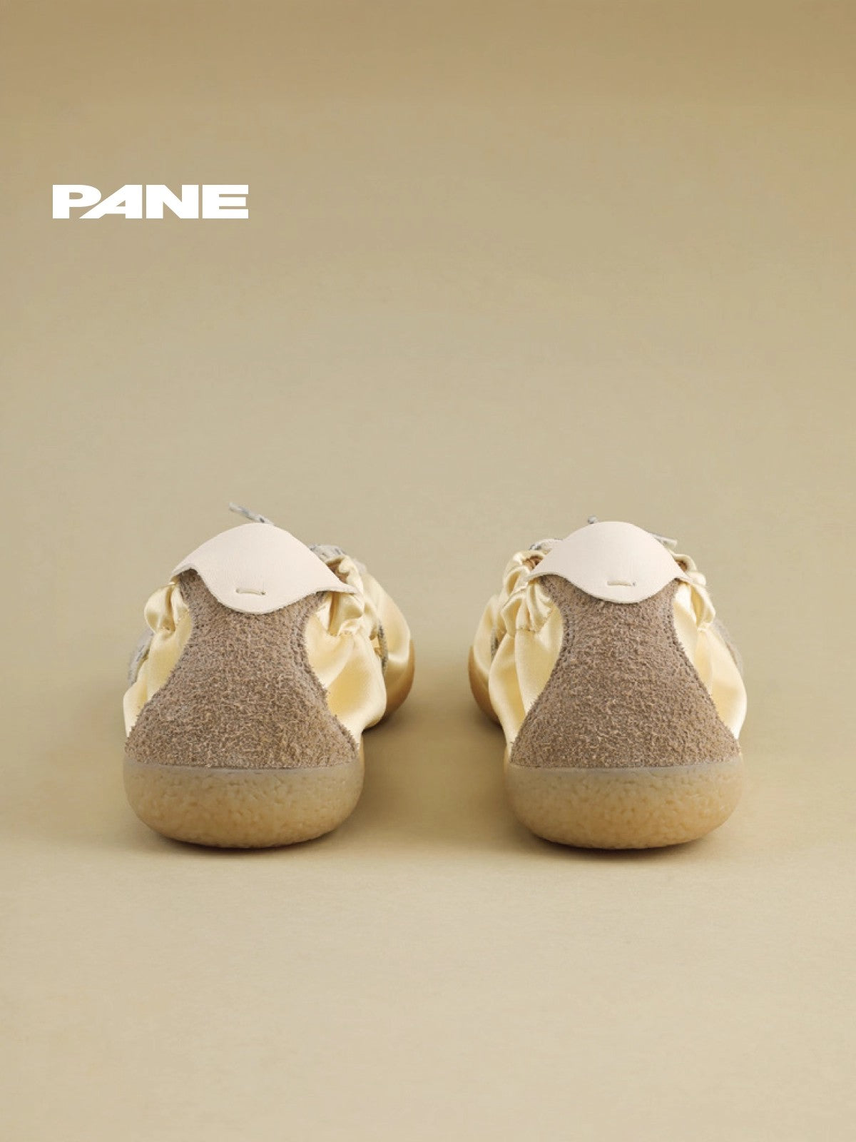 PANE Pocket Ballet Training Shoes Cream