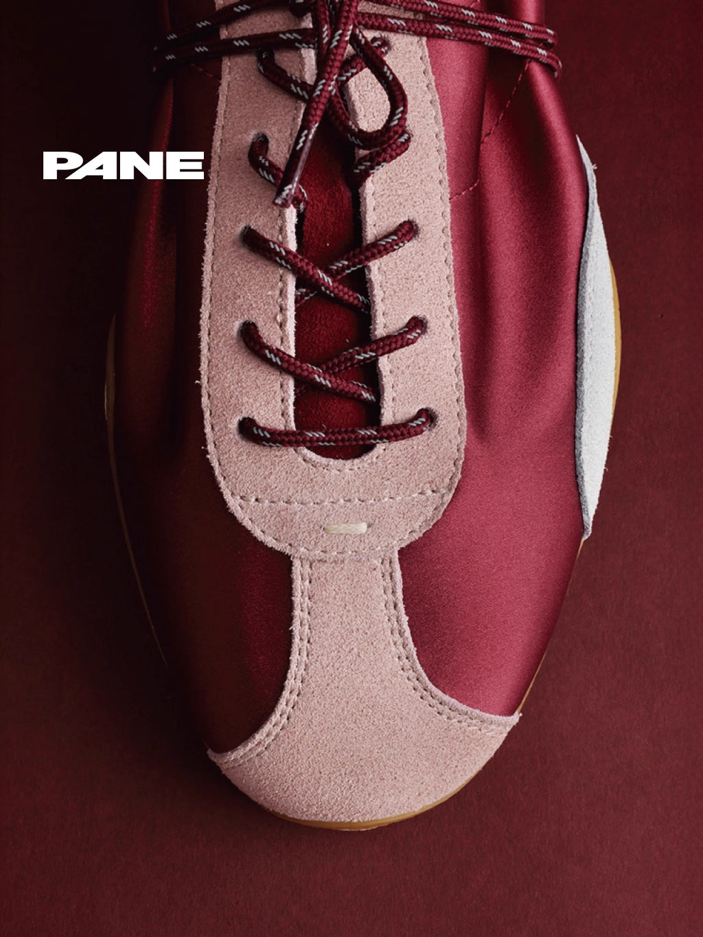 PANE pocket ballet training shoes red