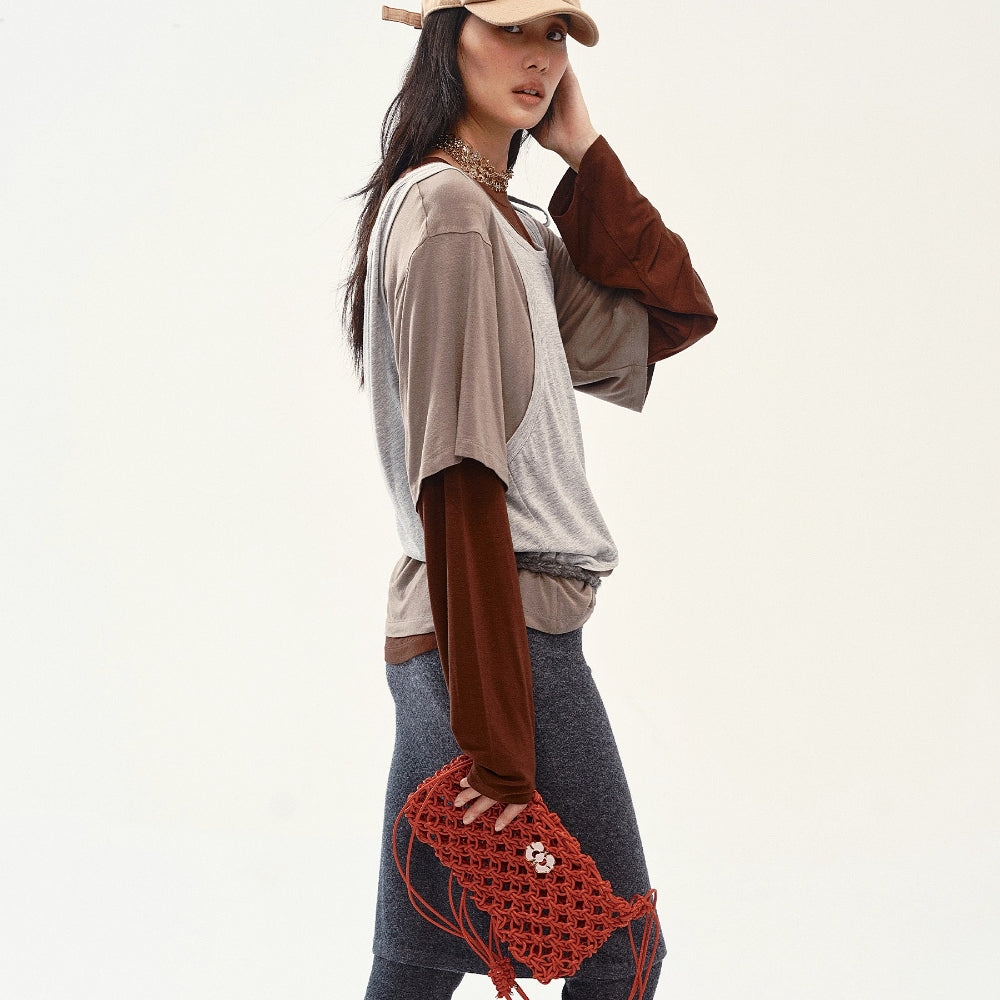 MEDIUM WELL Lyocell Wool T-shirt
