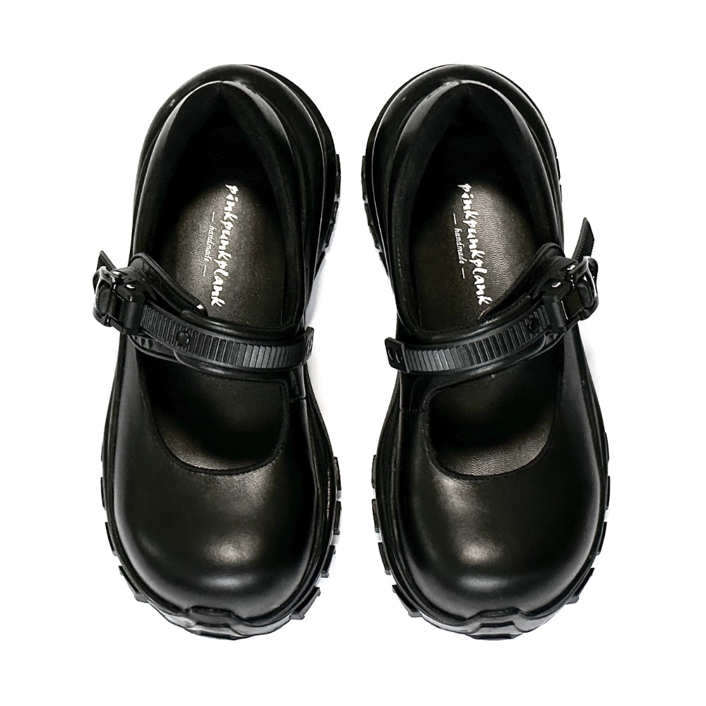 PINKPUNKPLANK thick-soled functional sports Mary Jane shoes