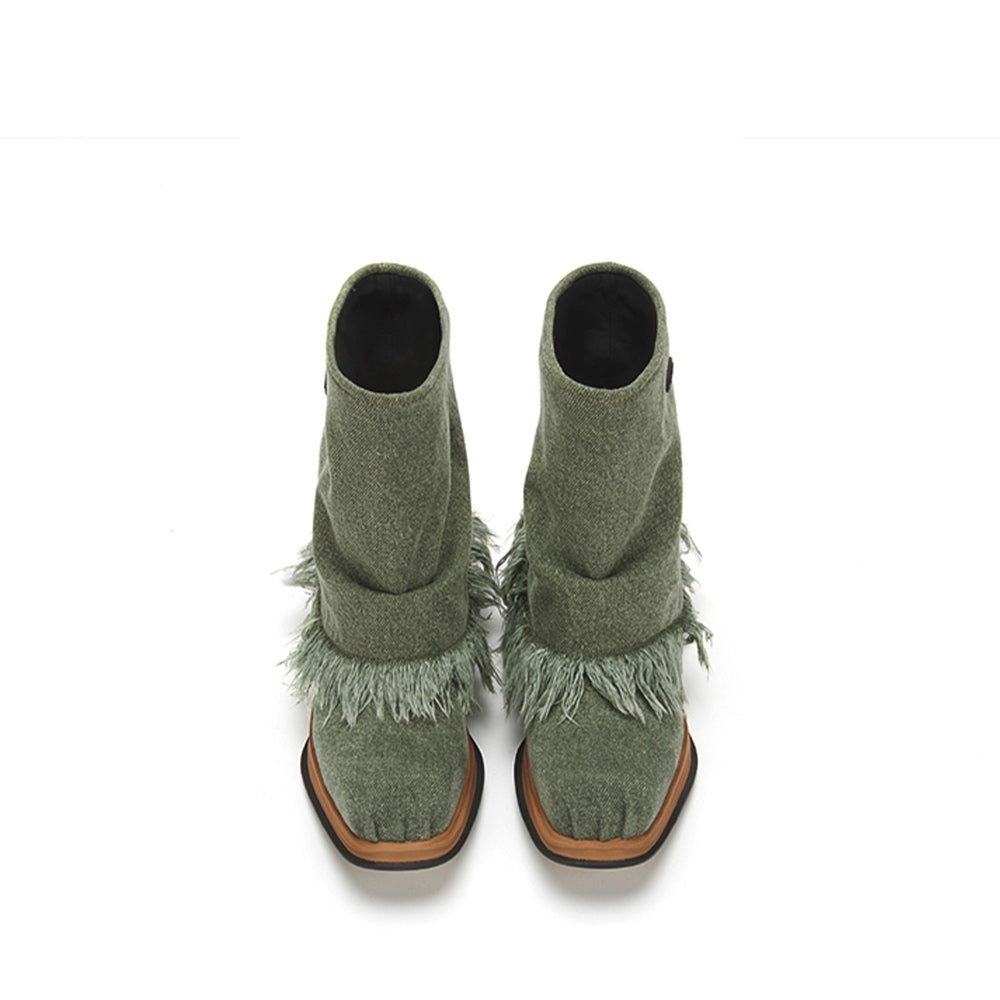 ATCROX METATUBE full cowhide trouser boots
