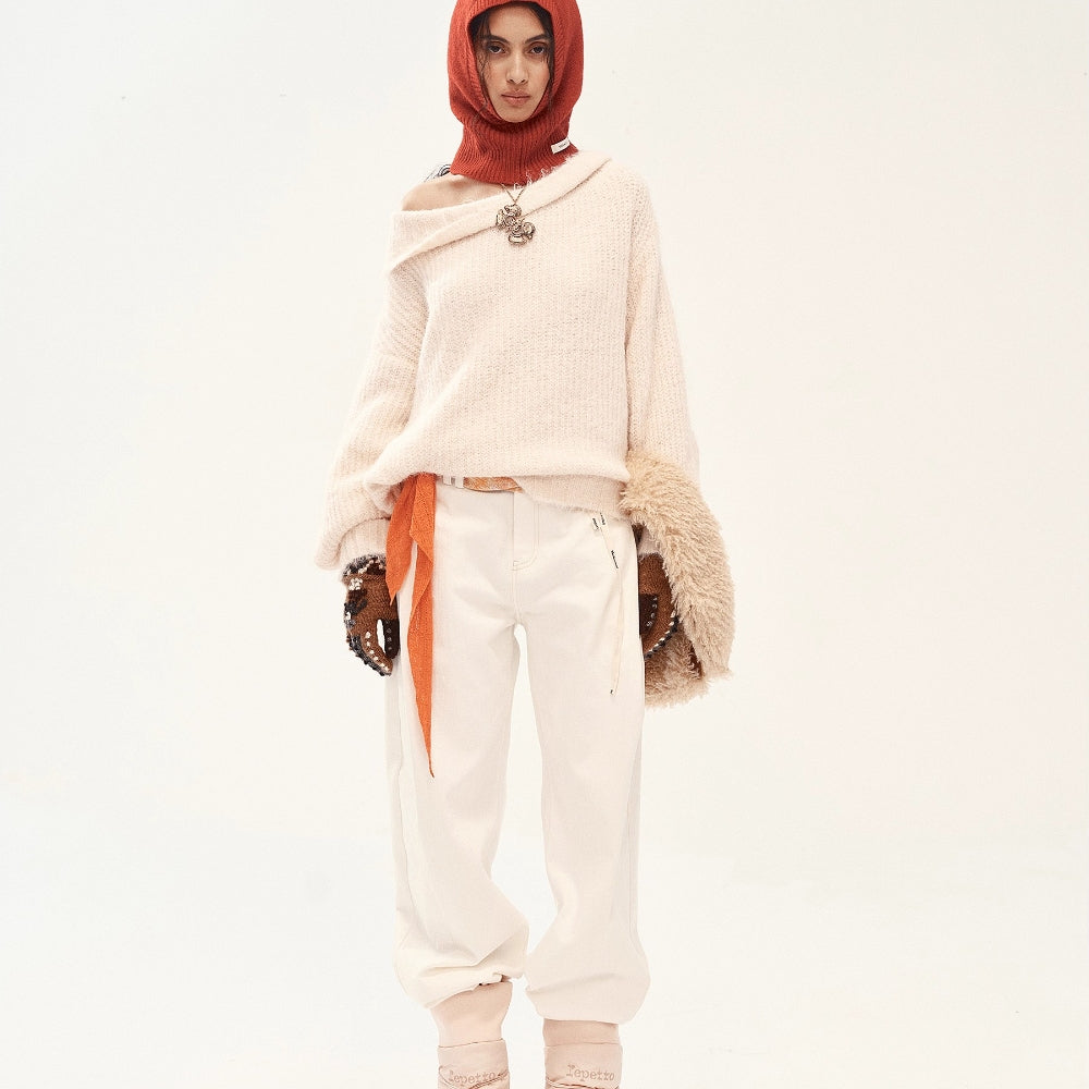 MEDIUM WELL Saddle Pleat Pants