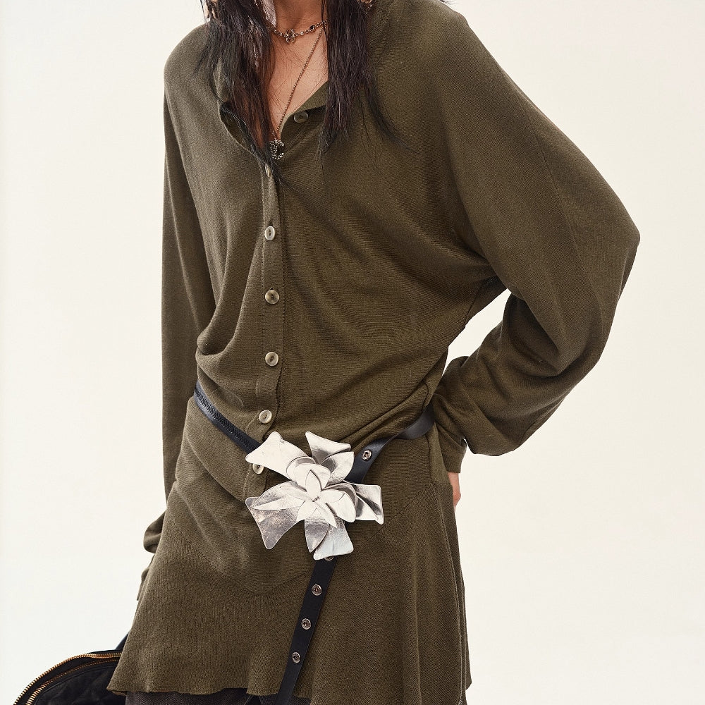 MEDIUM WELL Casual Knit Dress