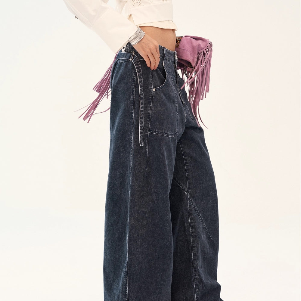 MEDIUM WELL Overdyed Flared Pants