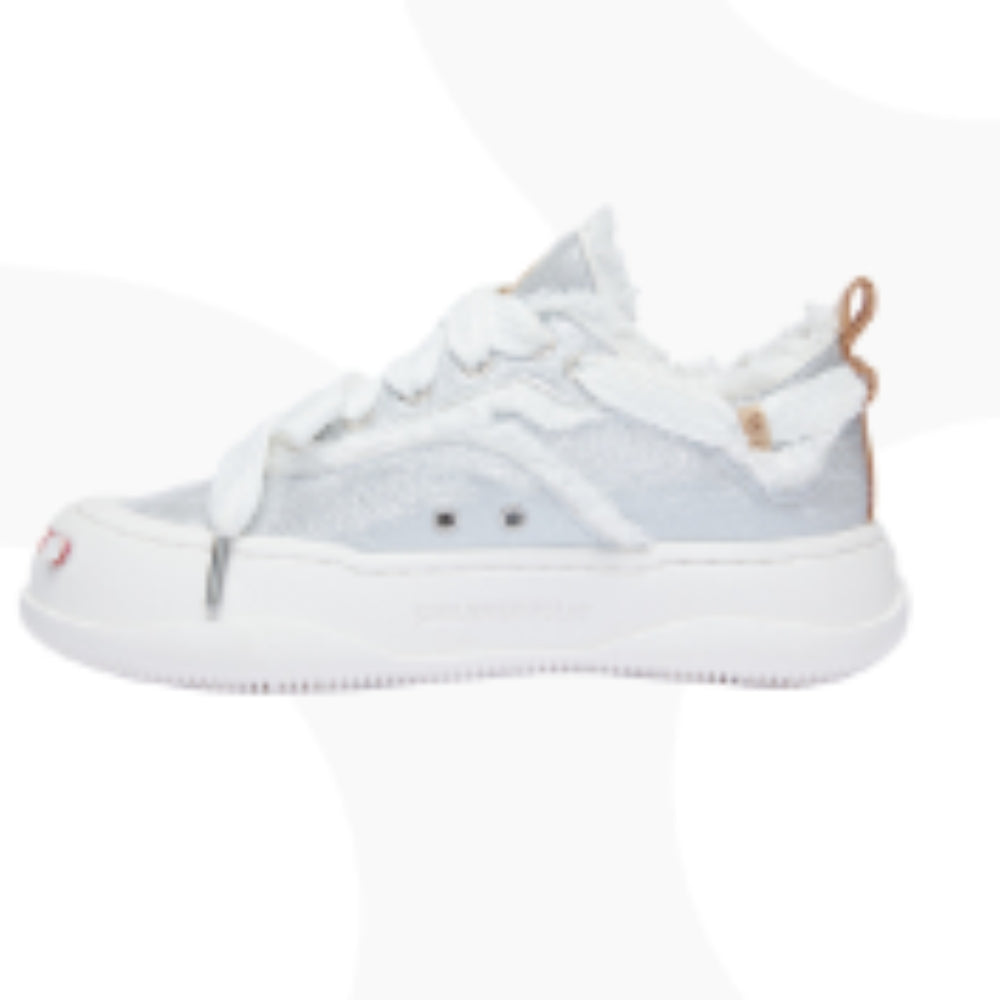 SMILEREPULIC  open smile platform shoes slliver