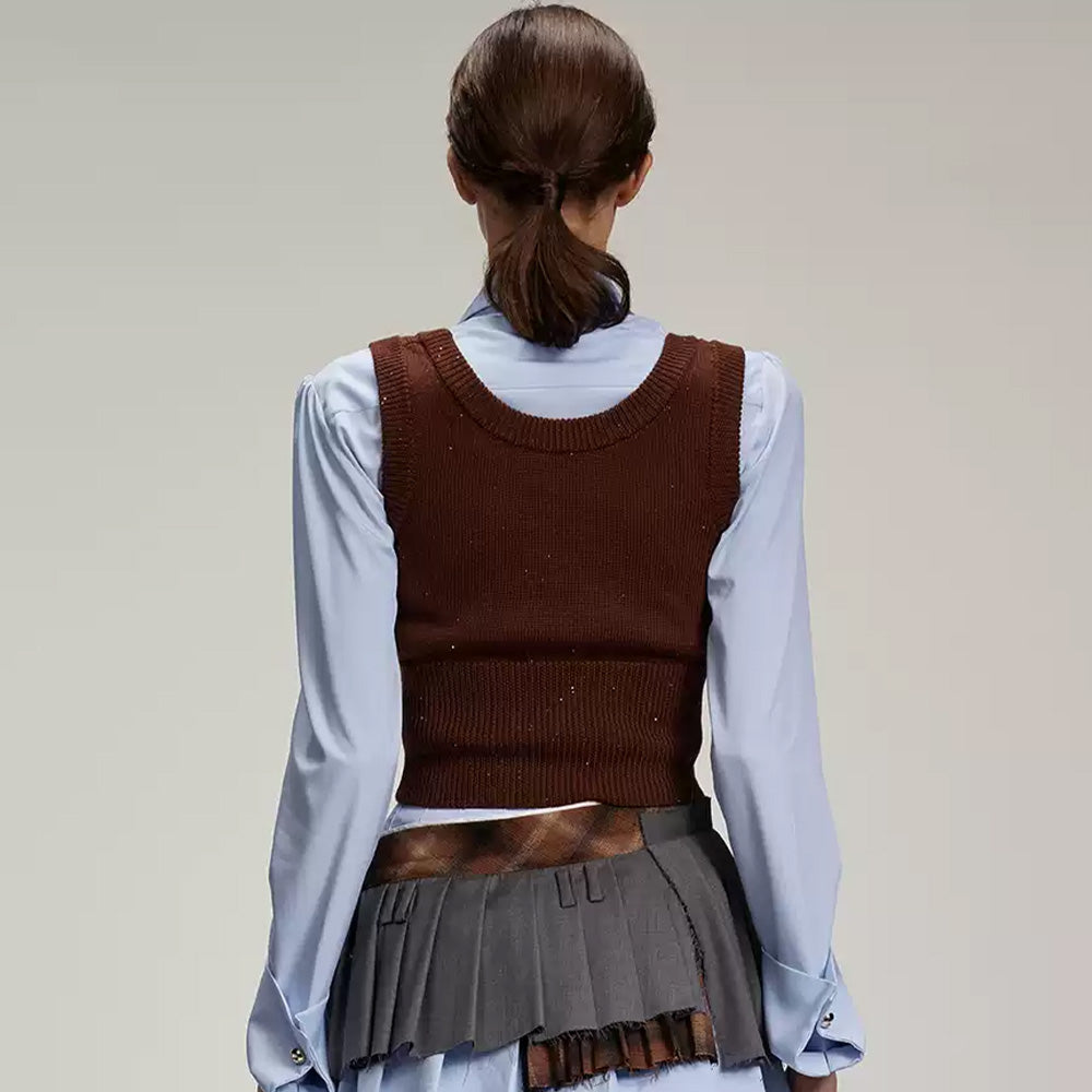 LACERTA Color-Block Vest