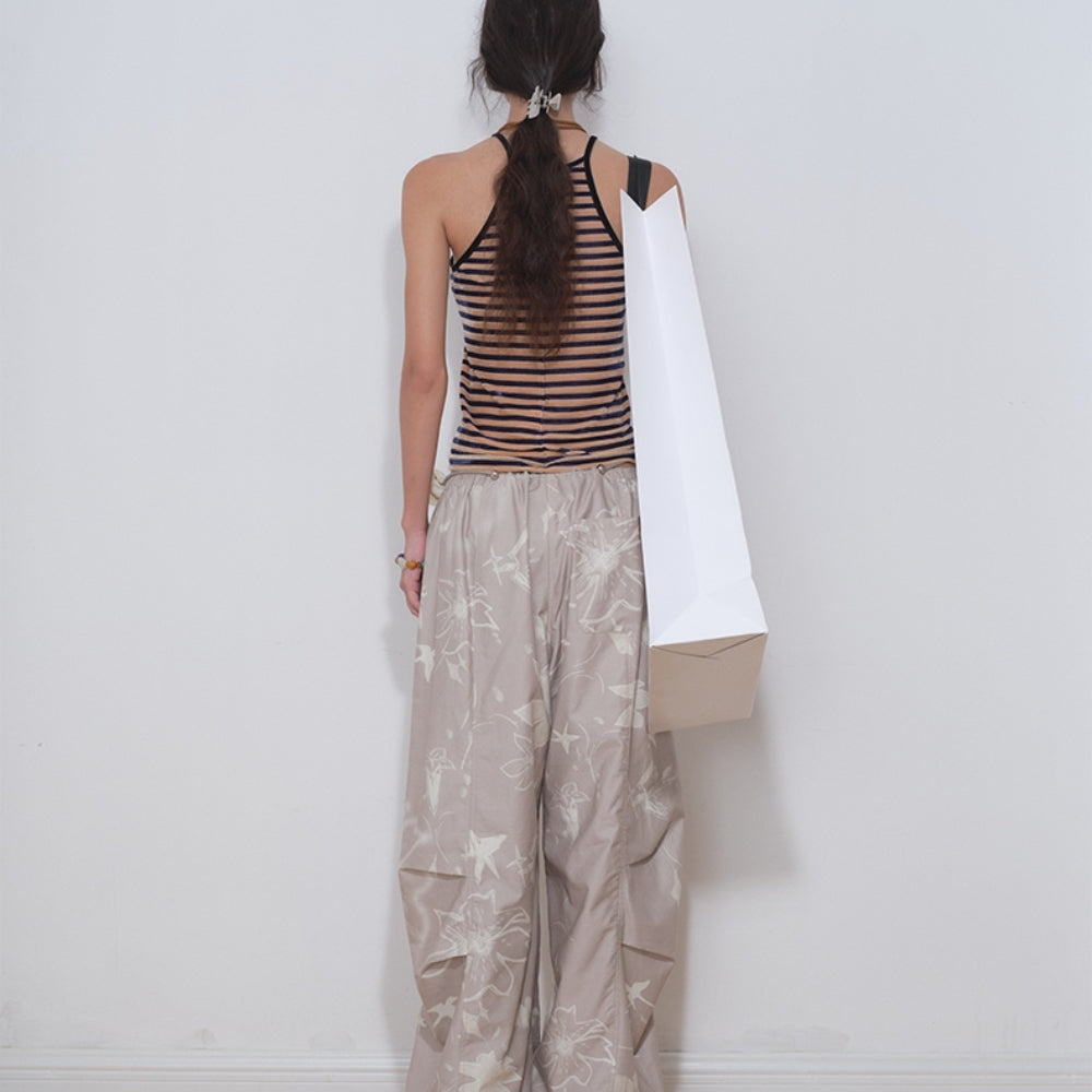 MEDIUM WELL Floral Parachute Pants