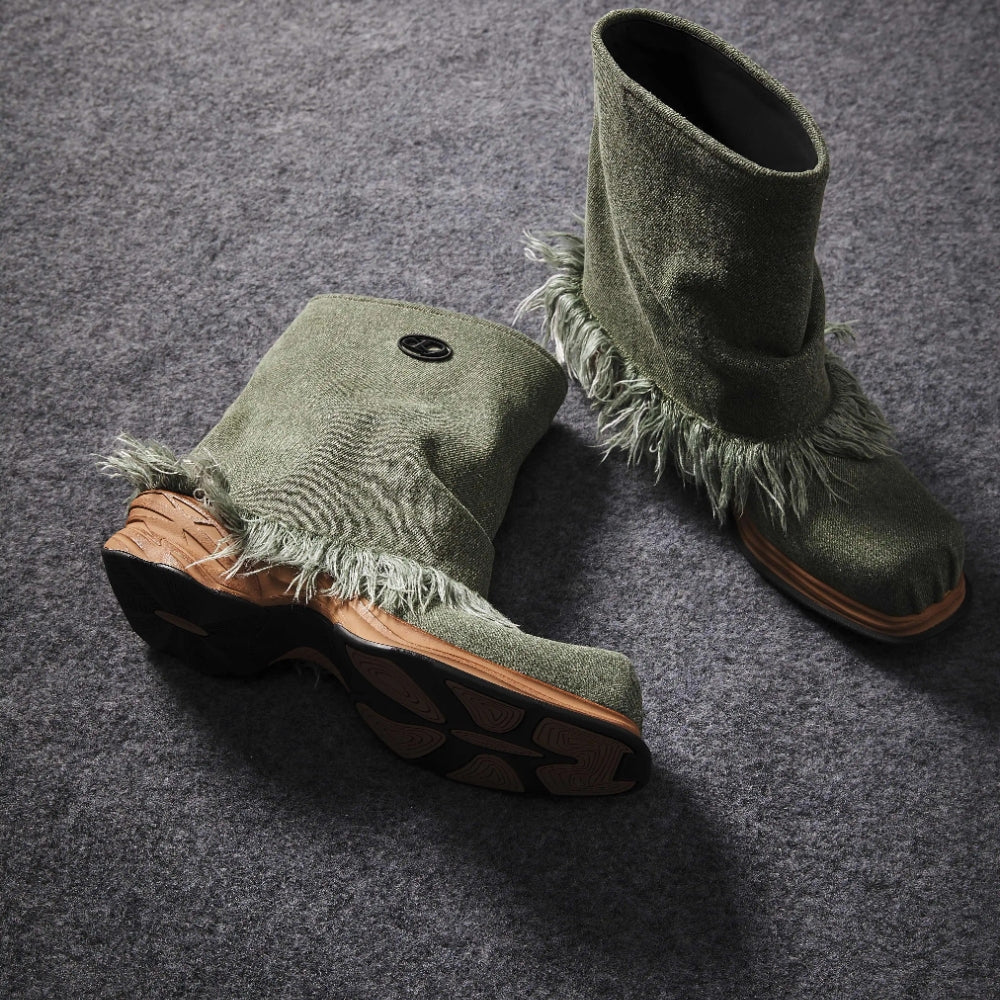 ATCROX METATUBE full cowhide trouser boots