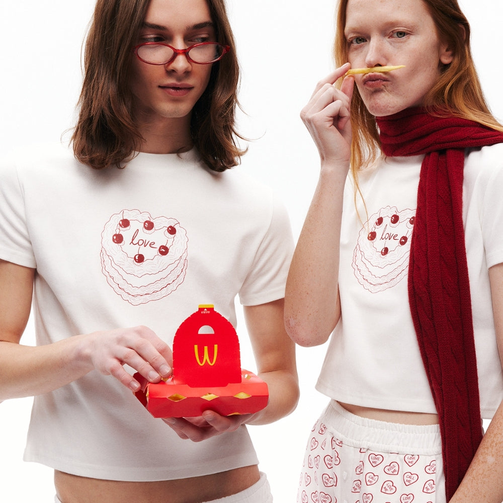 SANFRONTIERES "Love" Cake Tee