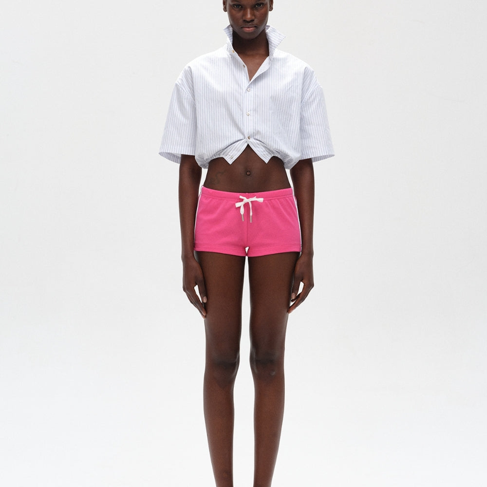 SANFRONTIERES Color-Block Shorts