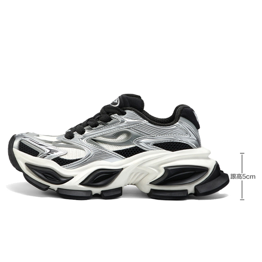 OGR different pupil cat eye series dad shoes black and white