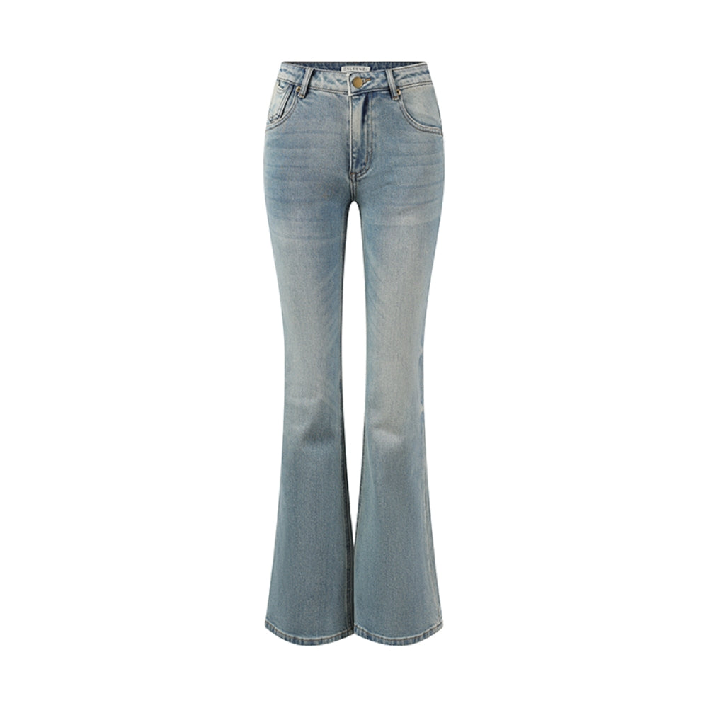 CNLEEWEI White Flared Jeans