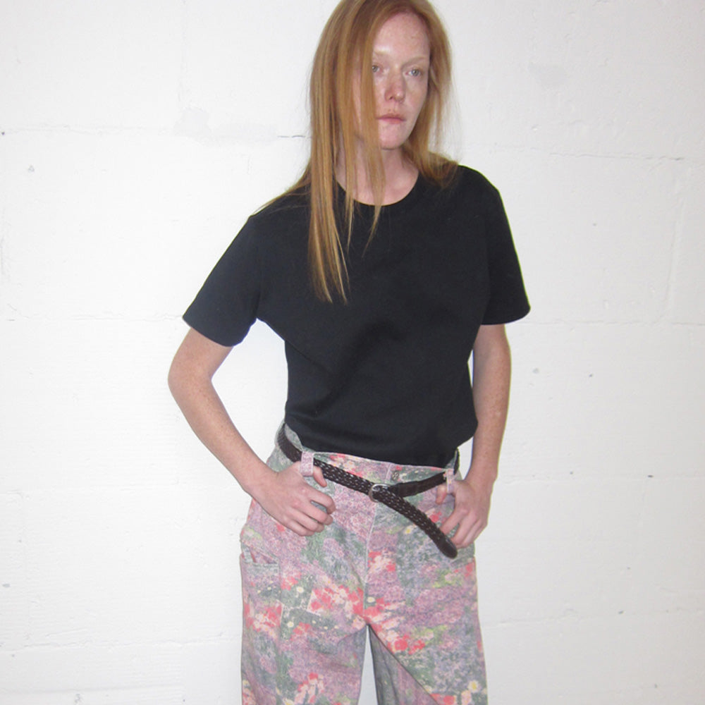 ANTERIORLOVED Floral Print Jeans