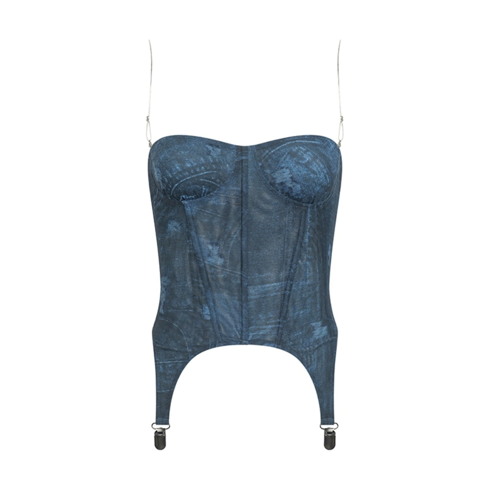 WOOHA Corset Bustier